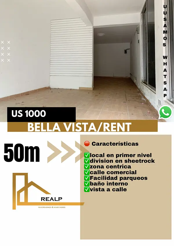 oficinas y locales comerciales - Alquiler local comercial en Bella vista 1