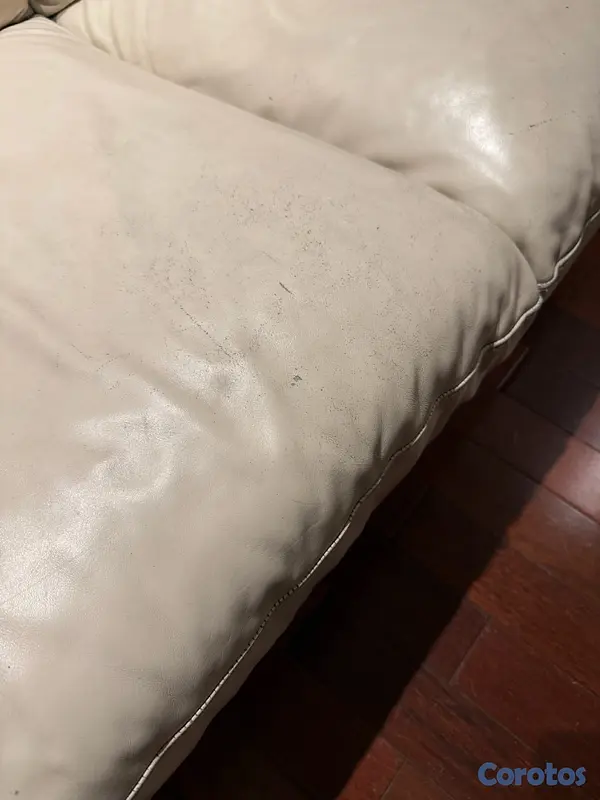 muebles y colchones - Oferta-  Set de dos sofa en piel natuzzi 3