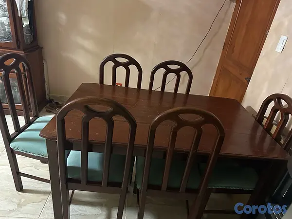 muebles y colchones - Mesa de caoba  2
