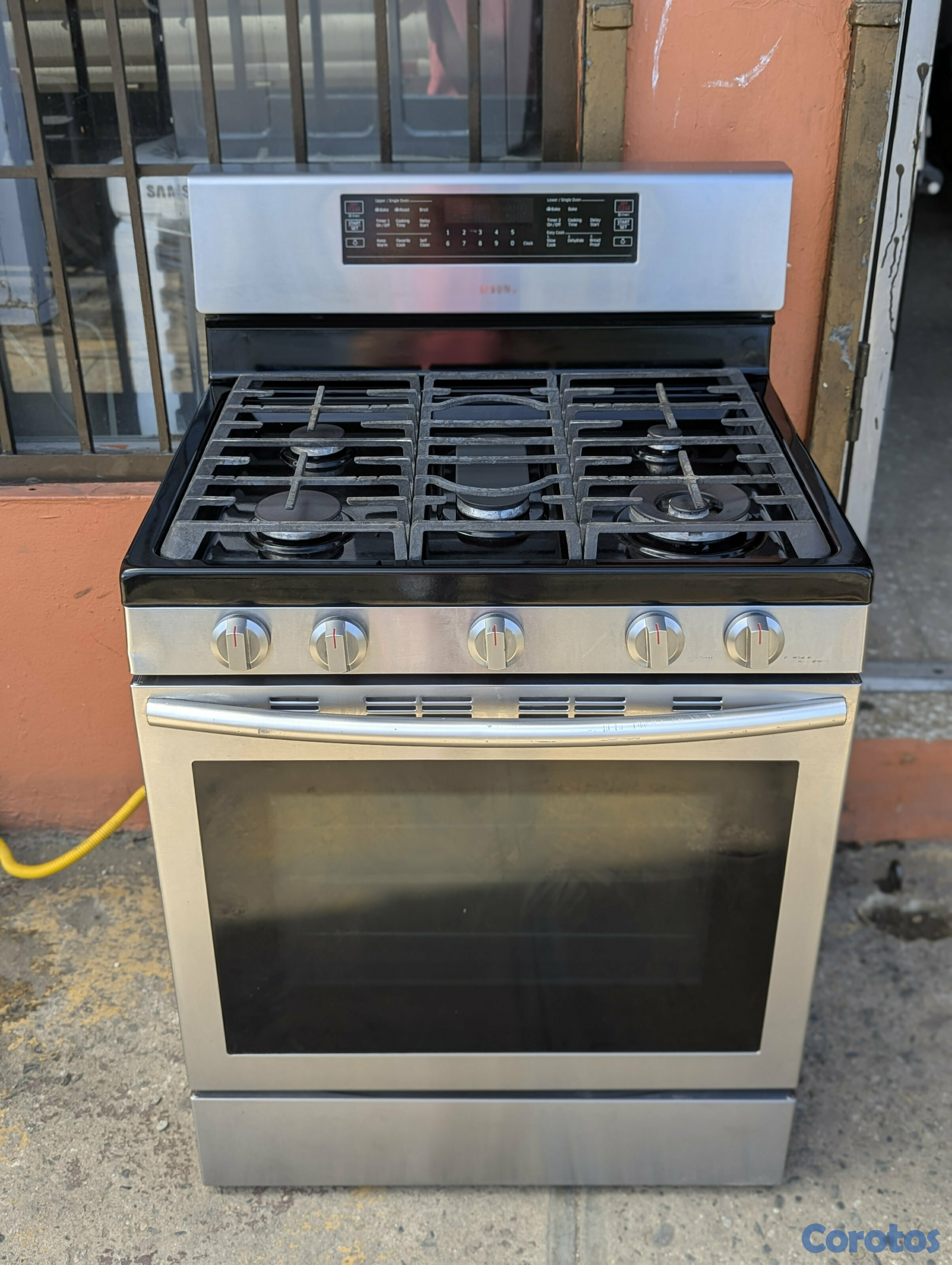 cocina - Estufa Samsung 30 pulgadas parrilla reforzada. piloto automático  2