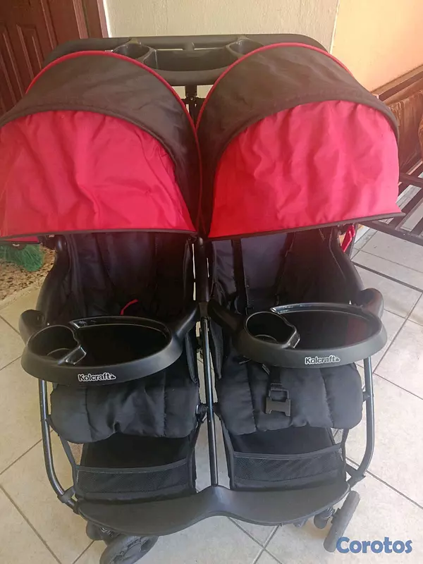 coches y sillas - Coche doble de bebes 2