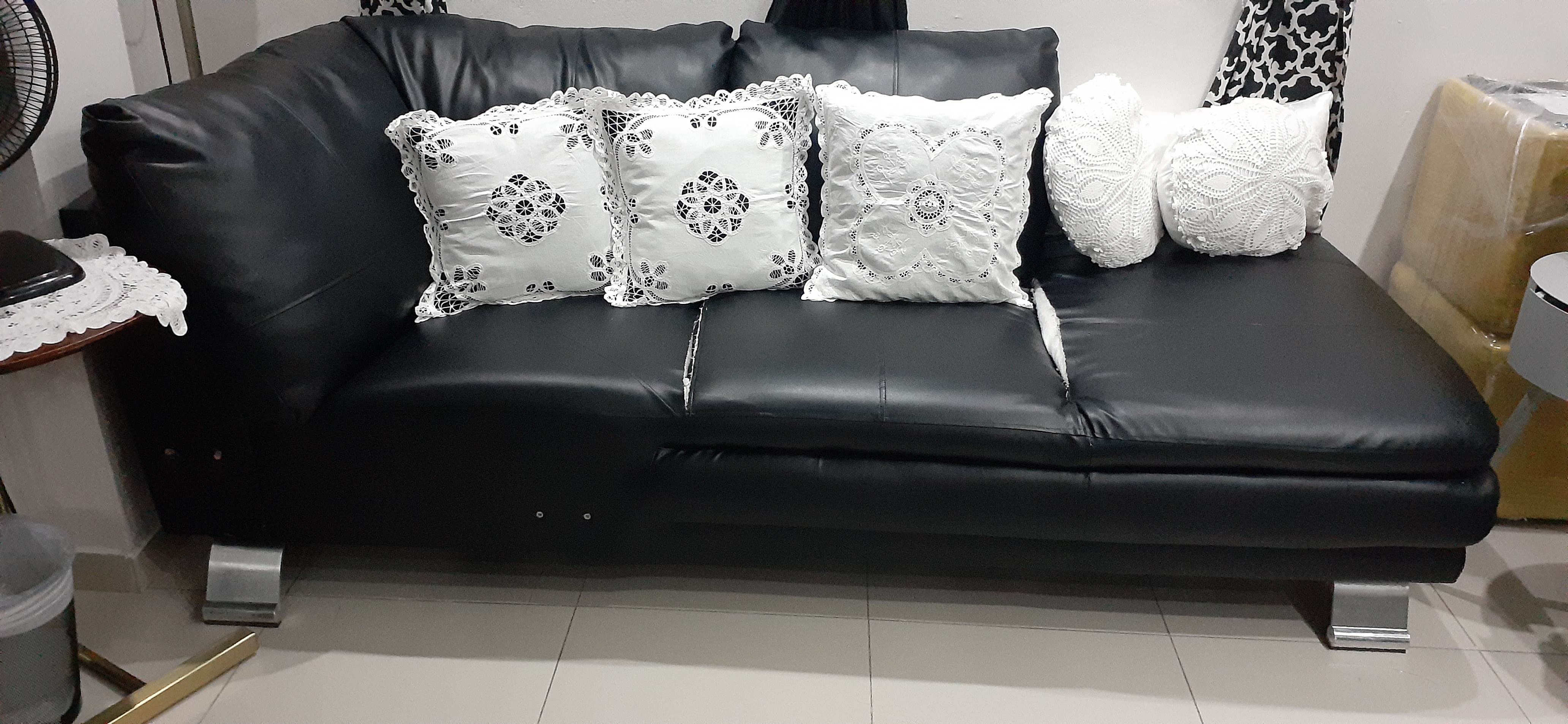 muebles y colchones - vendo mueble L y se pueden compartir en  dos muebles de  3 aciento cada uno 3