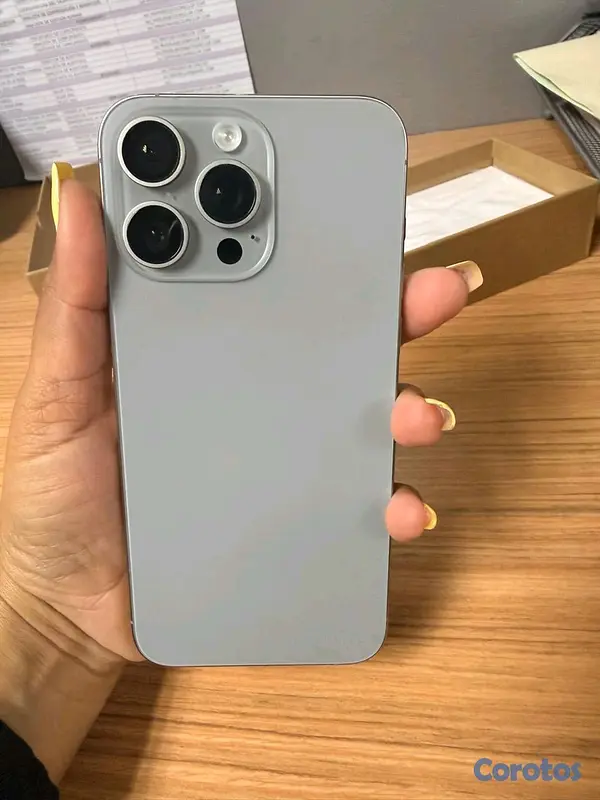 celulares y tabletas - iPhone 15 Pro max total mente factory  6