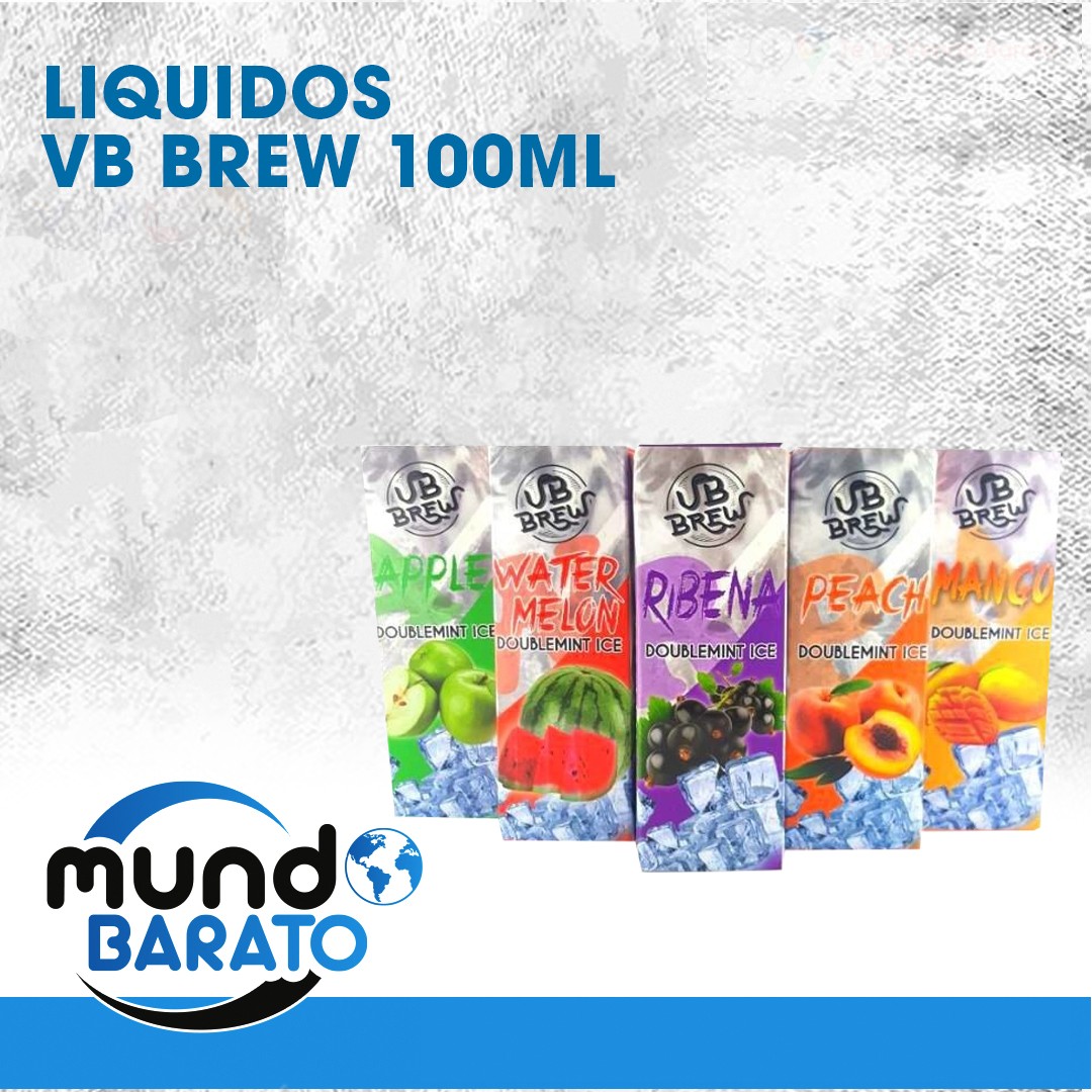 accesorios para electronica - Liquidos Para Vape Ub Brew DOBLE ICE Sabores Variados Vaper Doble Frio