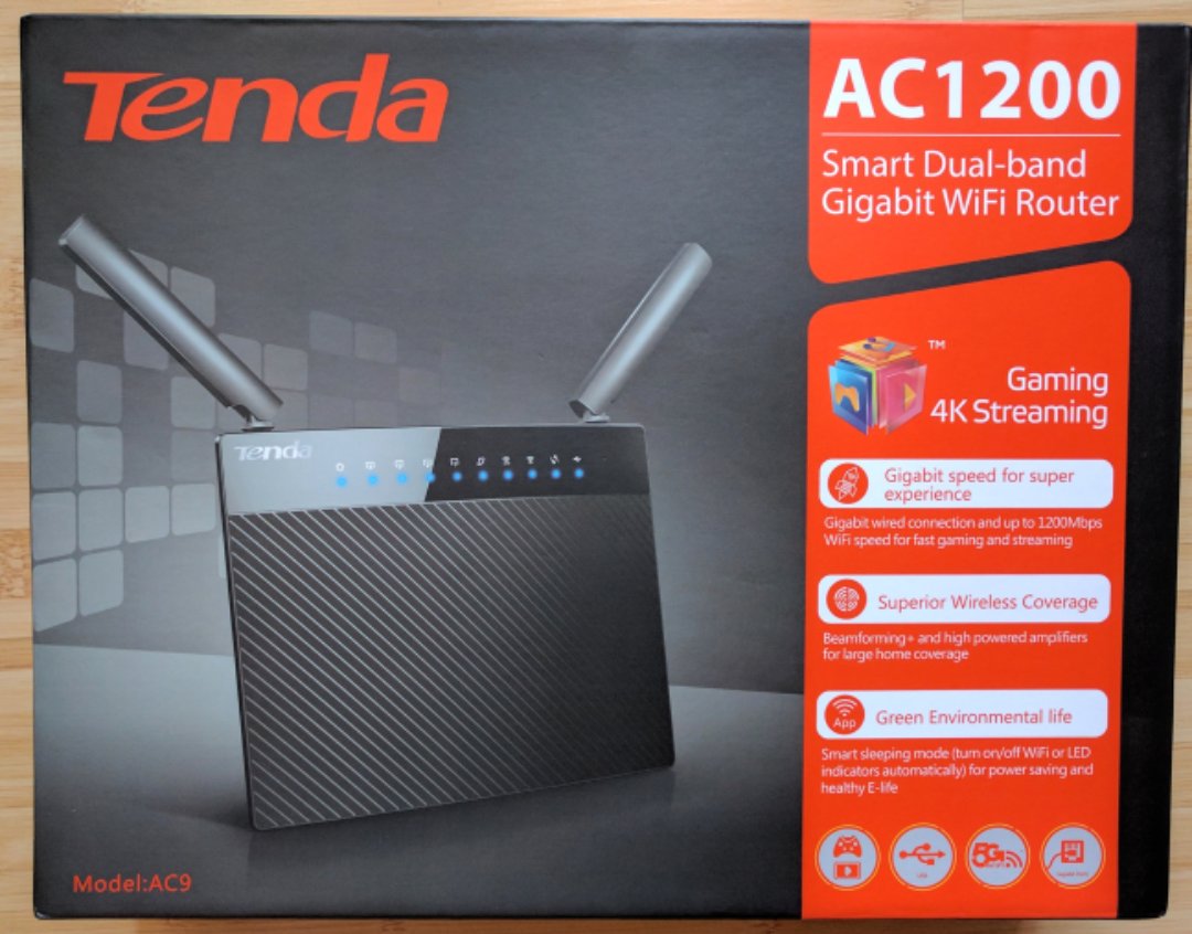 computadoras y laptops - ROUTER WIRELESS TENDA AC8, 5GHZ/2,4 GHZ: 300 MBPS 5 GHZ : 867 MBPS, 4 X 6DBI ANT 0