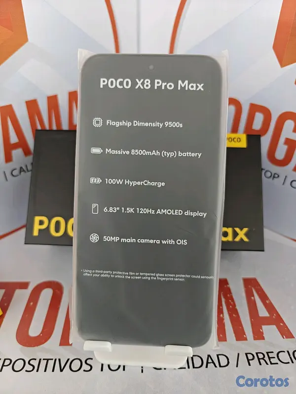 celulares y tabletas - POCO X8 PRO MAX 5G, 12GB RAM 512GB ROM 4