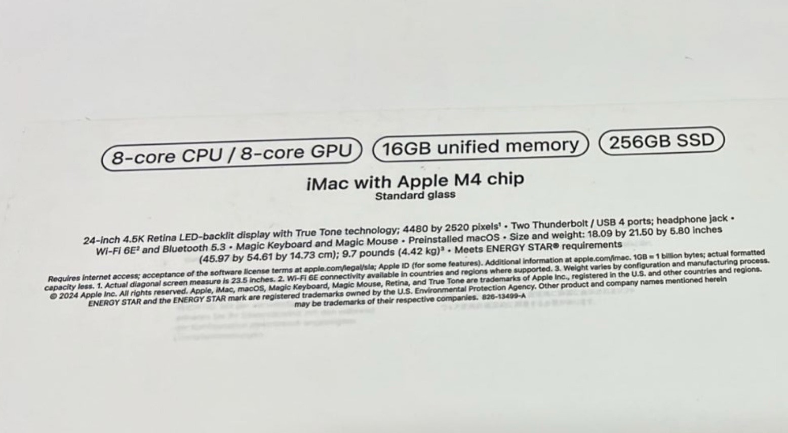 computadoras y laptops - iMac 24” Chip M4 16GB RAM 256GB SSD Nuevas Selladas  2
