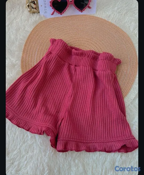 ropa y zapatos -  Hermoso conjunto rosado fucsia 2