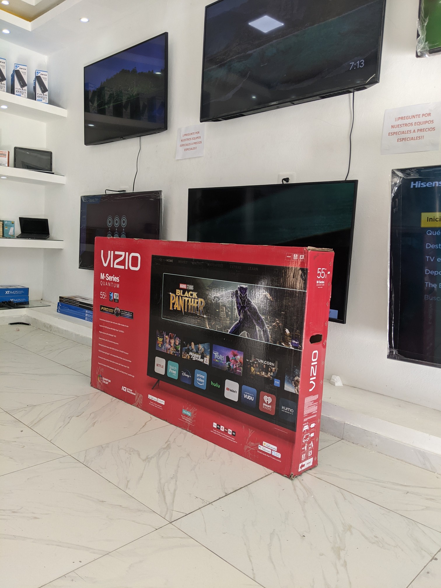 tv - Tv Vizio 55  M55Q6 Smart TV 4K 1 año de garantía full Somos tienda física