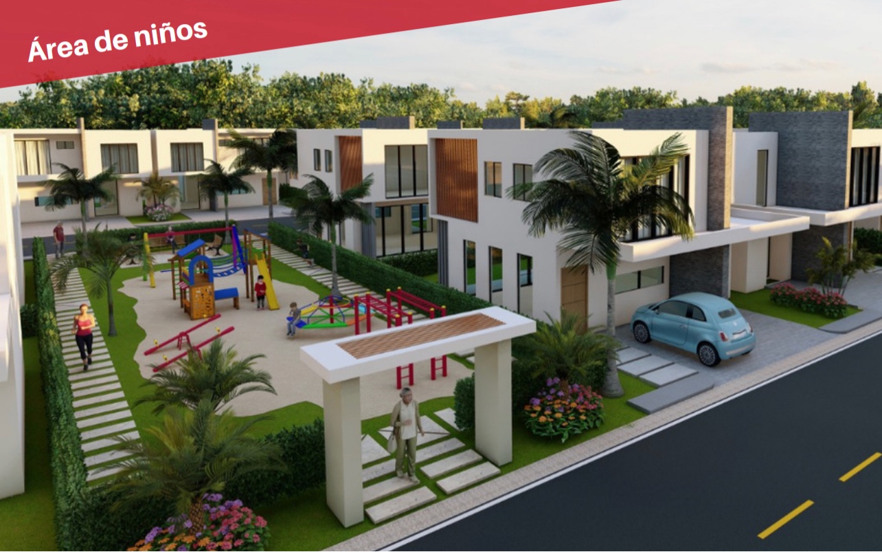 casas vacacionales y villas - Villas en Punta Cana cerca de a las mejores playas  5