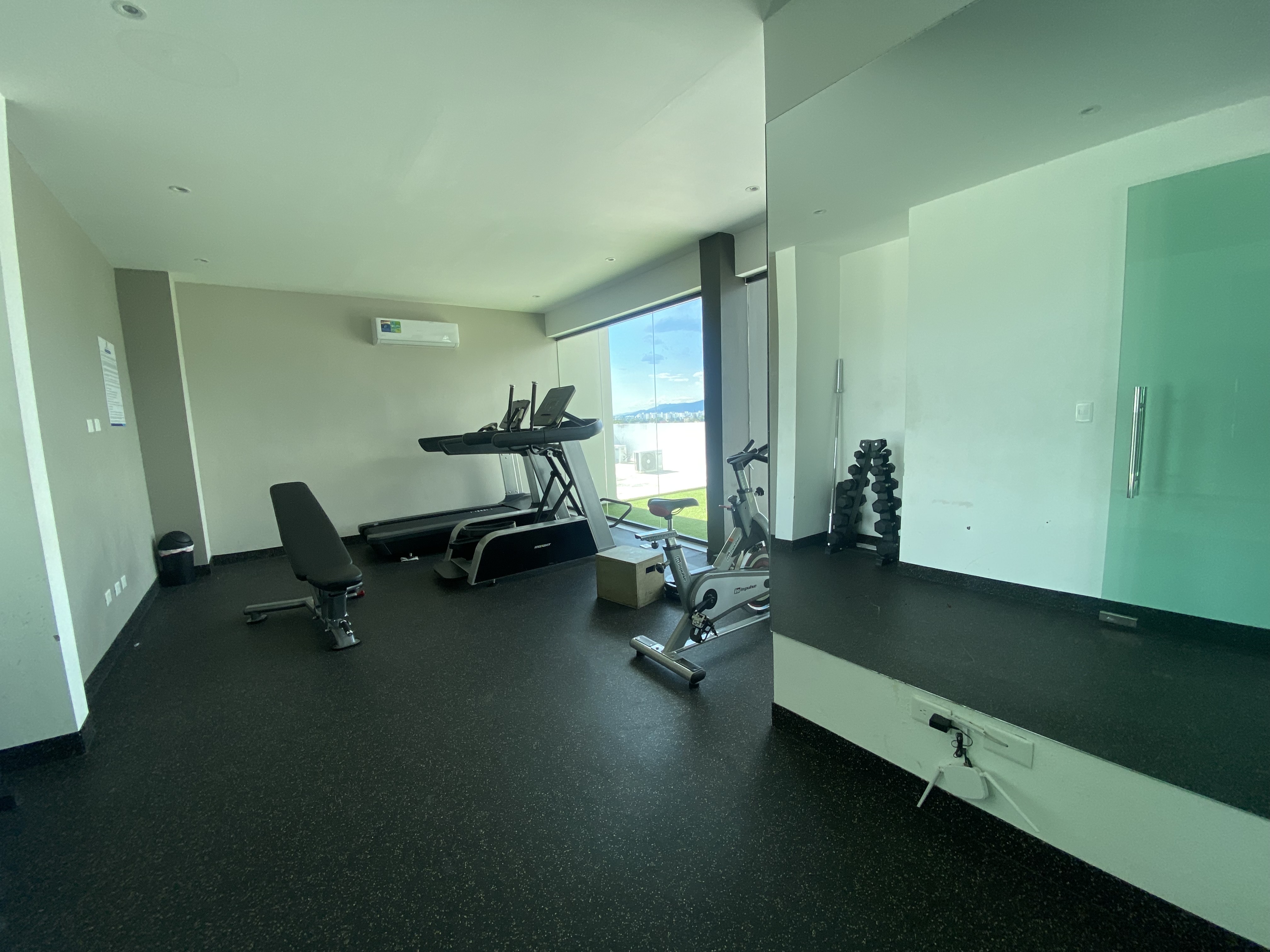 apartamentos - Piso alto de renta amueblada en el Dorado II, Santiago 10