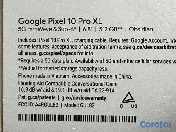 celulares y tabletas -  Google Pixel 10 Pro XL 3