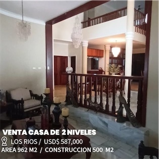 casas - Venta de casa en los Ríos Distrito nacional de 962mts 5