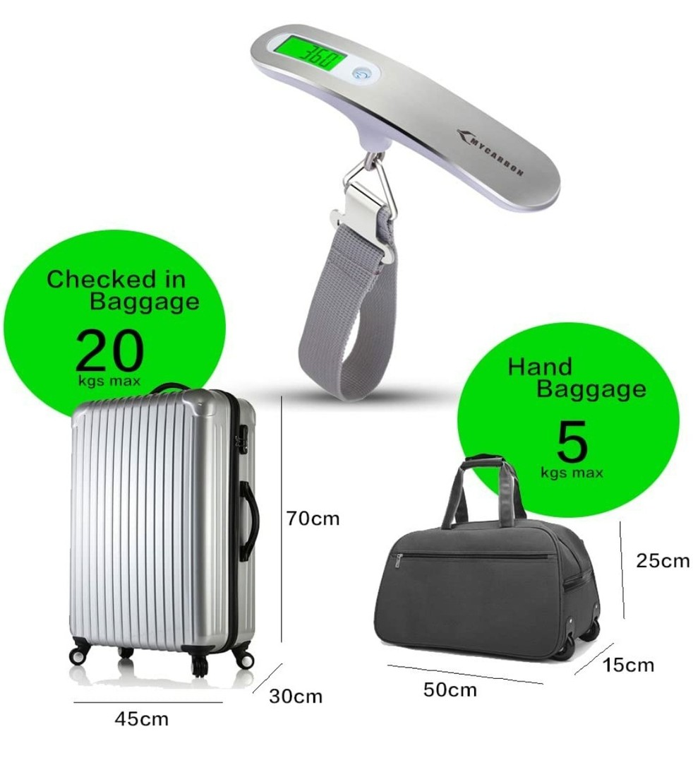 otros electronicos - Báscula, balanza, peso para equipaje, maletas, bultos 3