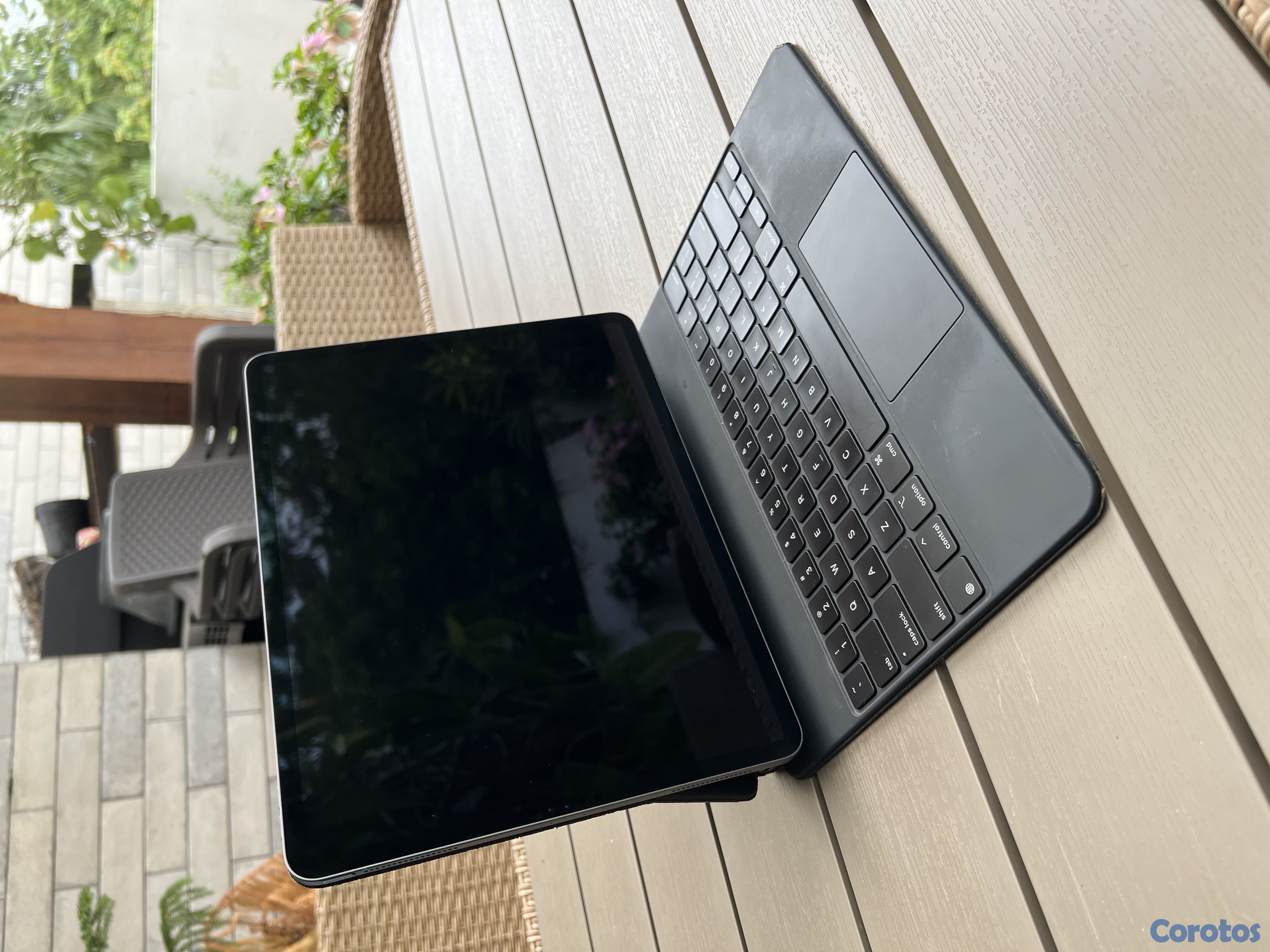 celulares y tabletas - iPad Pro 12.9 4ta Gen 256gb + Magic Keyboard + Apple Pencil 3