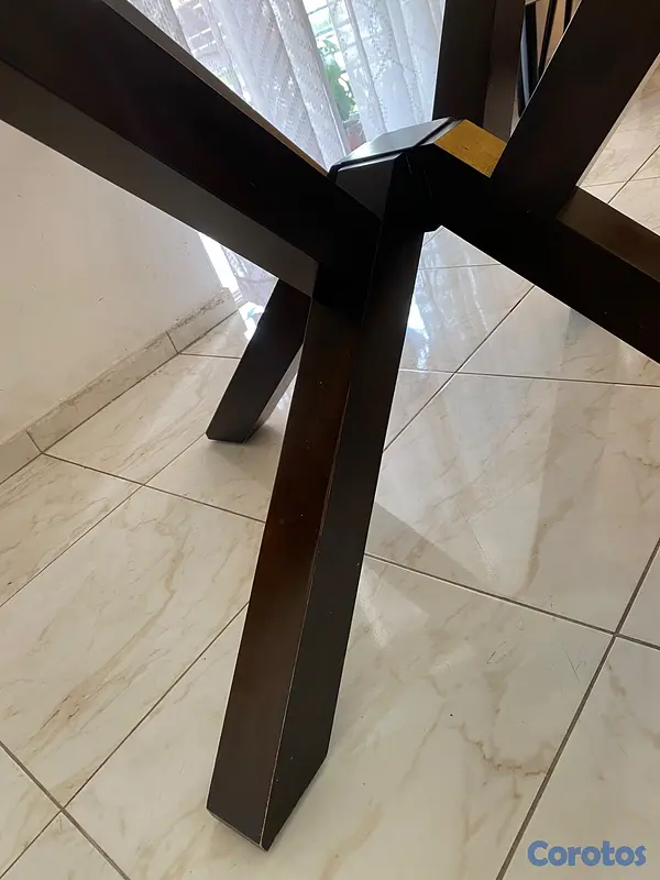 muebles y colchones - Mesa de comedor Redonda  3