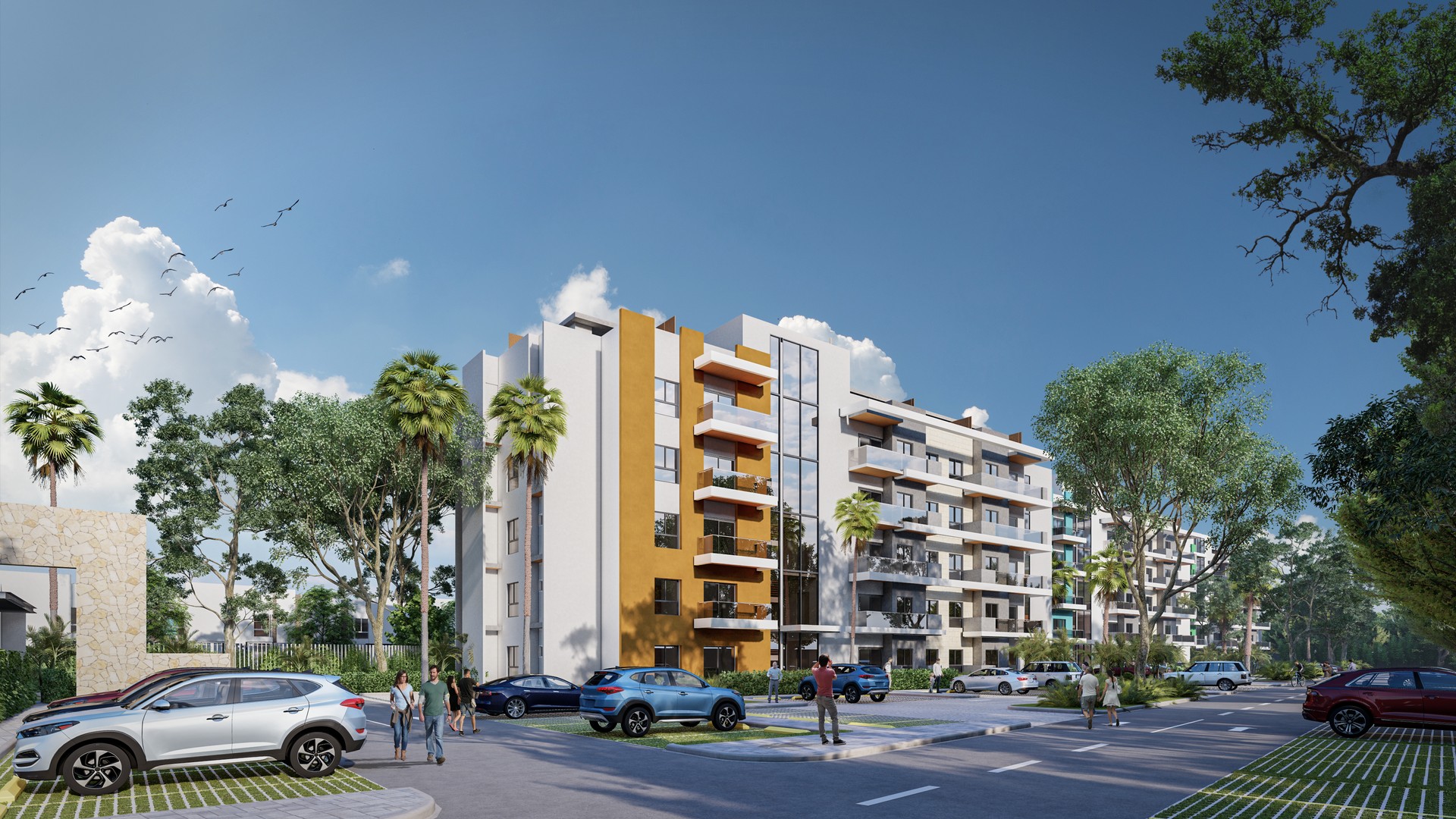 apartamentos - Sun District Venta de apartamentos en Residencial Ciudad del sol 