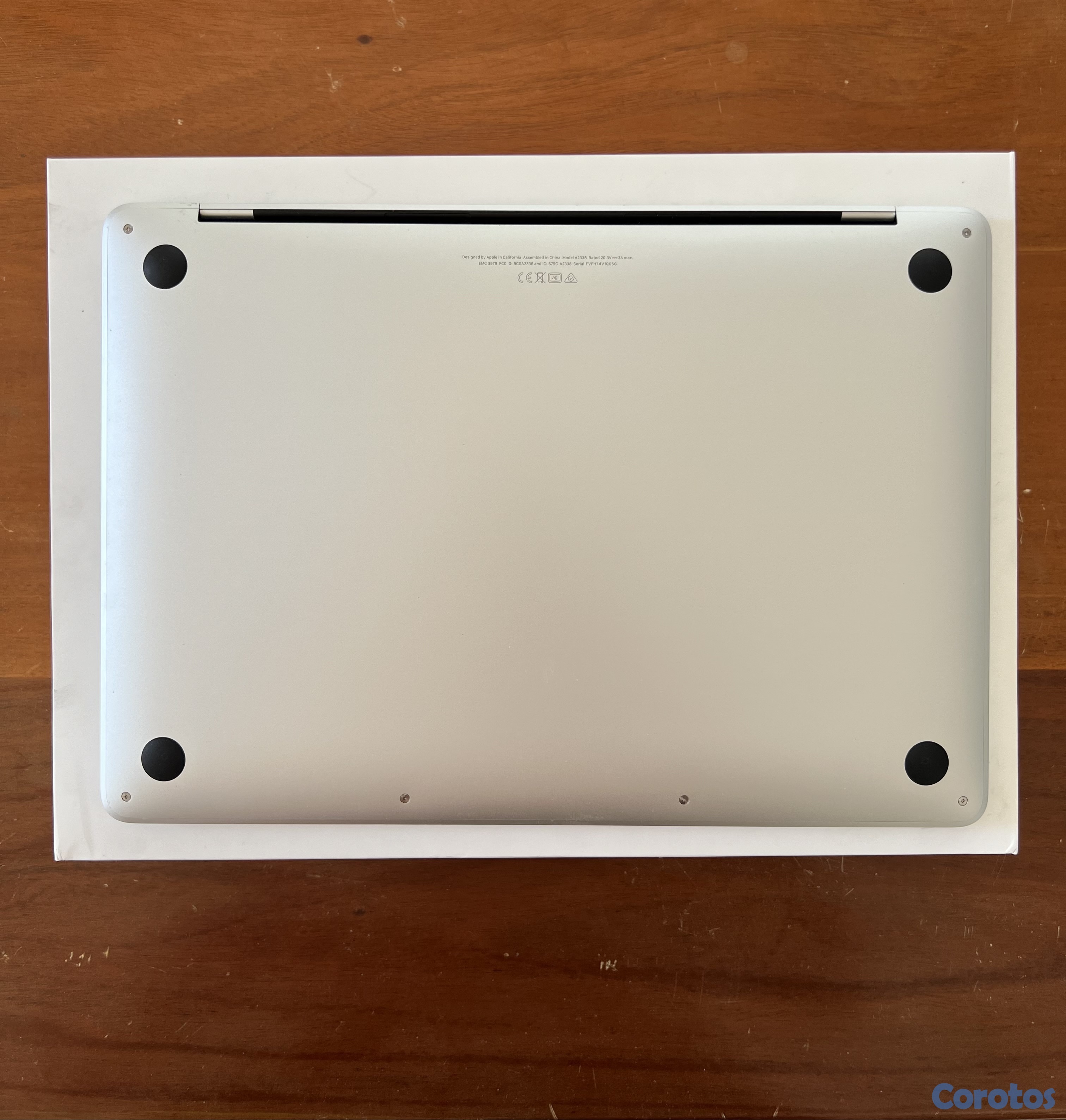 computadoras y laptops - Macbook Pro M1 256GB 8GB Ram Silver Como Nueva 2