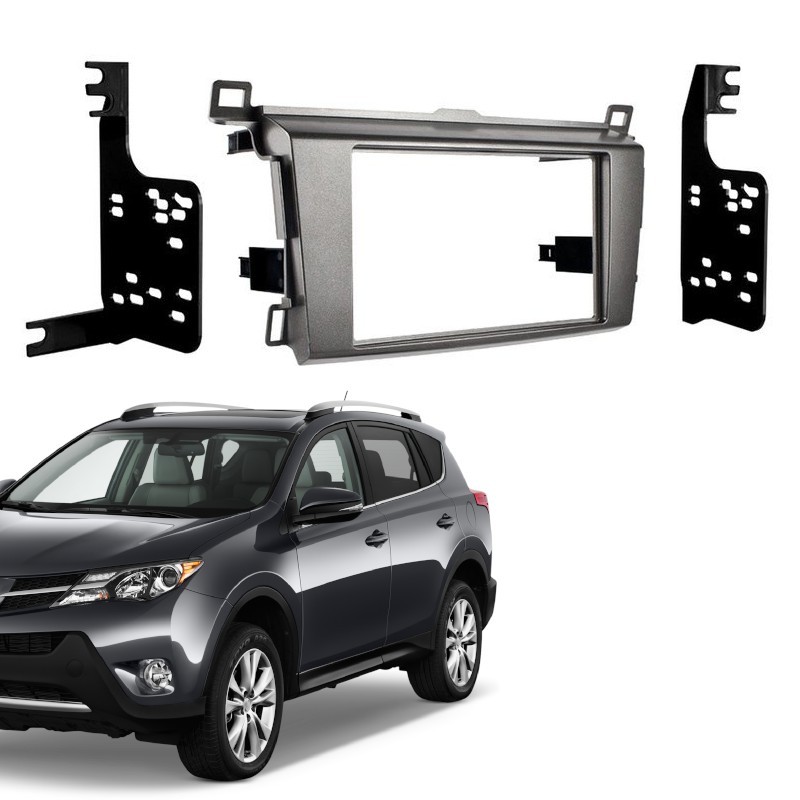 accesorios para vehiculos - kit de instalacion de radio de toyota rav4 2013-2018, nuevo en su caja.