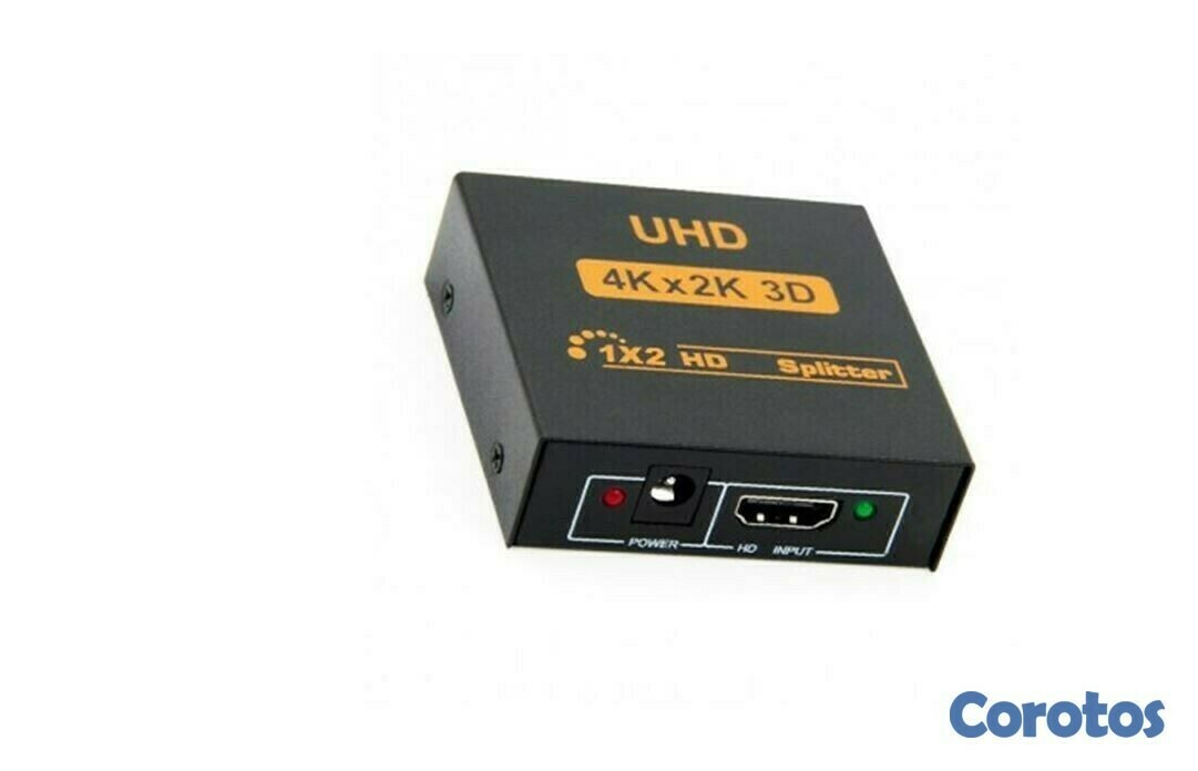 accesorios para electronica - Adaptador 1x2 HDMI HD 1080P Soporta Ultra 4K * 2K 3D 6