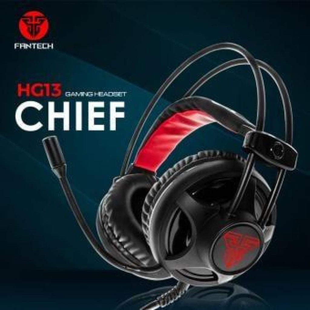 computadoras y laptops - AUDIFONO CON MICROFONO FANTECH HG13 PARA GRANDES JUGADORES CON LUZ  1