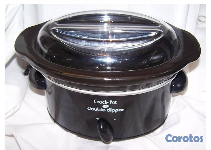 electrodomesticos - Olla de cocción lenta la original Crock-Pot Double Dipper 2