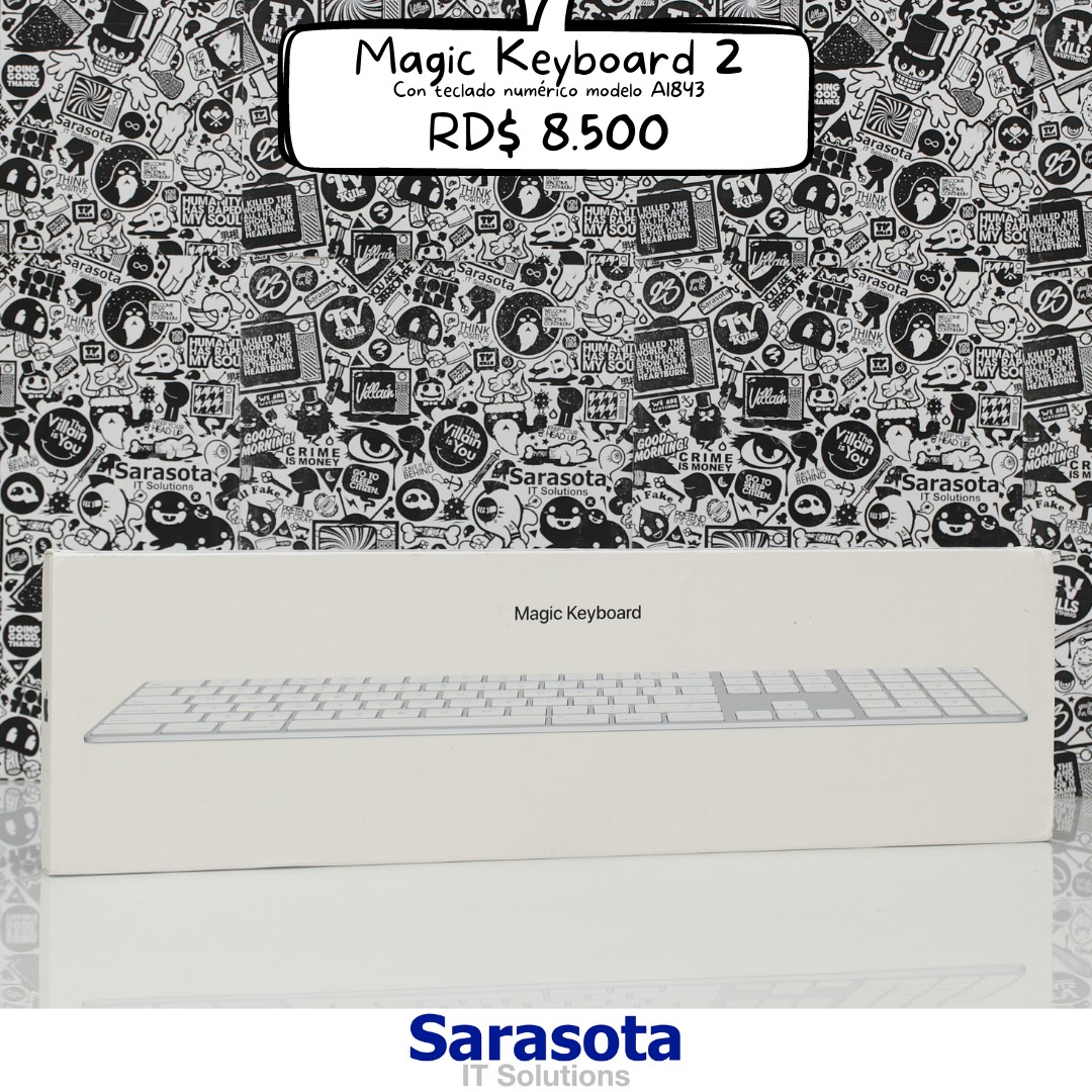 accesorios para electronica - Magic Keyboard 2 con teclado numérico modelo A1843 Apple 0