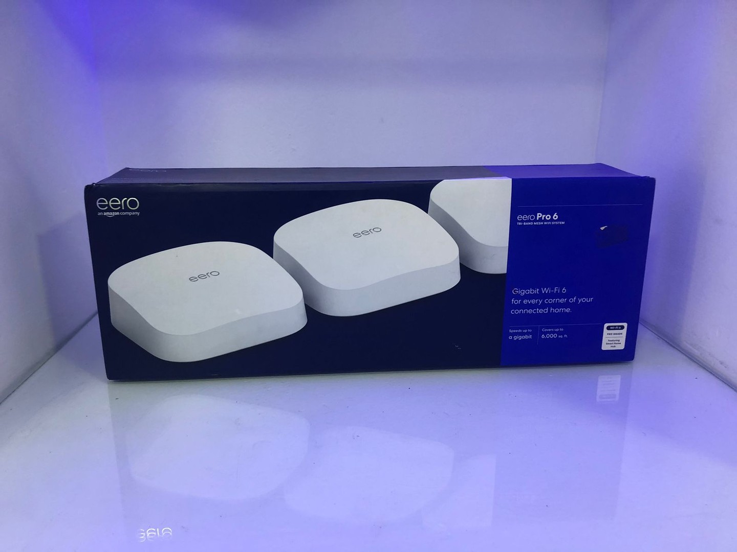 computadoras y laptops - Router de Wi-Fi 6 de malla Amazon eero Pro 6 Conecta 75 o más dispositivos 2020 1