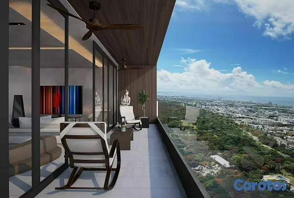 apartamentos - Apatamento en la av. Anacaona Piso 24 y 25 con 3 h 2