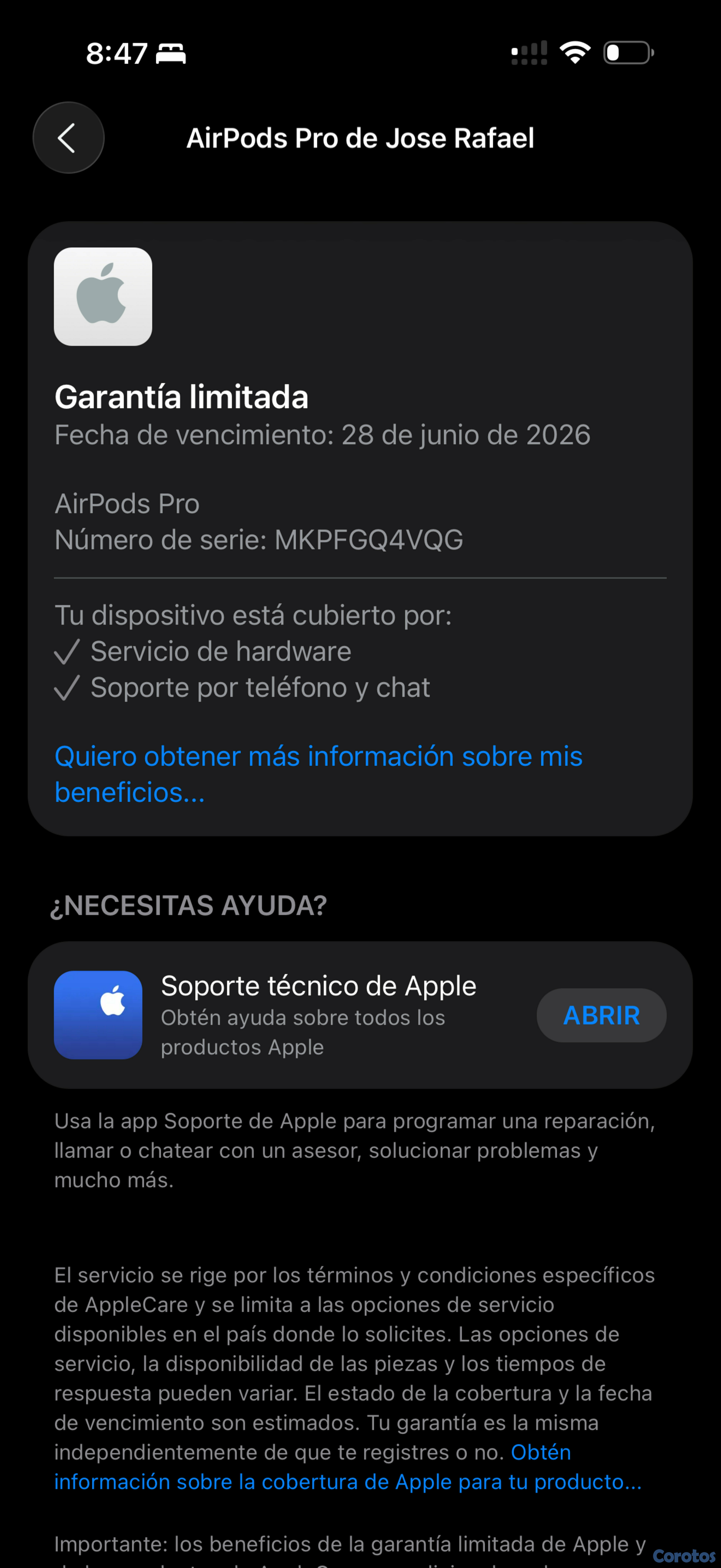 celulares y tabletas - AirPods Pro 2 USB-C (2da Gen) 6