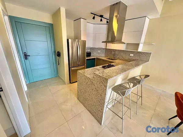 apartamentos - Apartamento Amueblado en Alquiler  6