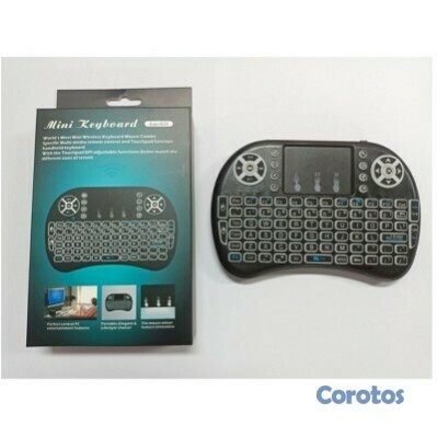 computadoras y laptops - Mini teclado inalámbrico con control remoto Touchpad Mouse Combo controlador. 10