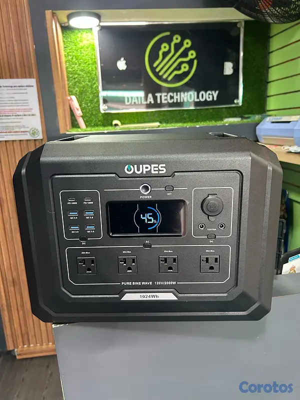 otros electronicos - inversor portátil oupes mega 1 2000W  2