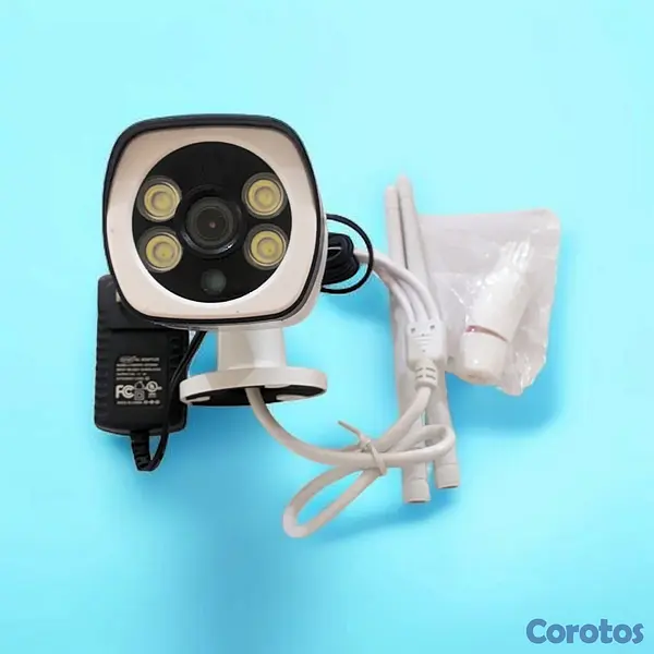 camaras y audio - Cámara de Seguridad WiFi 4K Tipo Bullet – Audio Ex 4