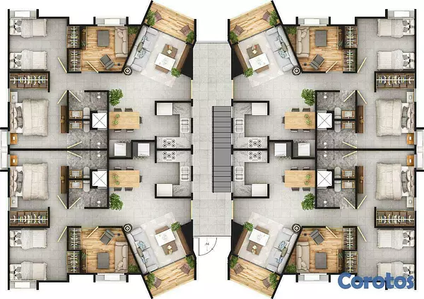 apartamentos - APARTAMENTOS EN PLANO GURABO SANTIAGO 7