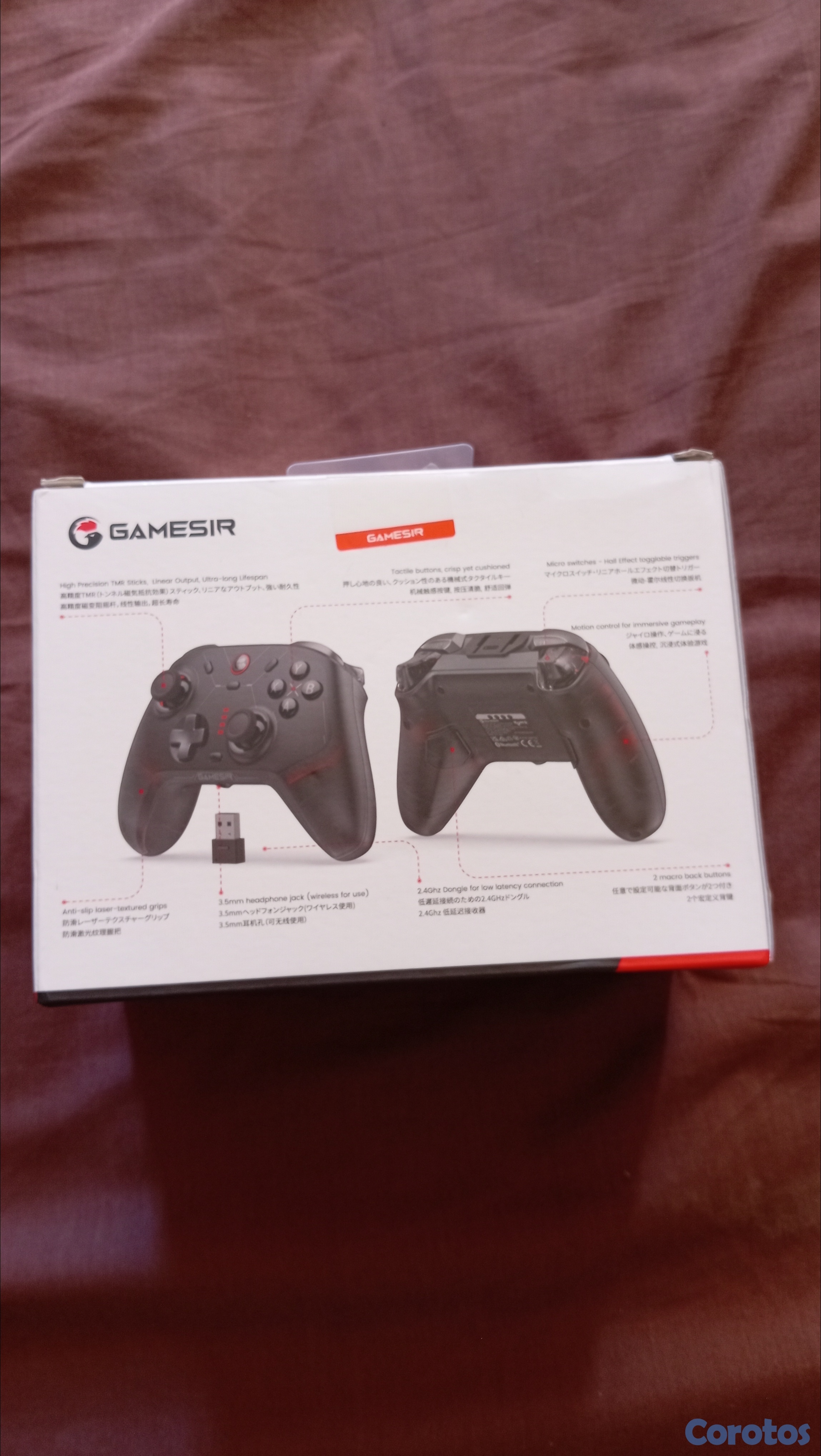 consolas y videojuegos - Control GameSir Cyclone 2 LED Antidrift 4