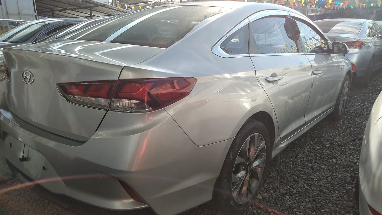carros - HYUNDAI SONATA NEW RISE 2018 GRISDESDE: RD$725,100.00 6