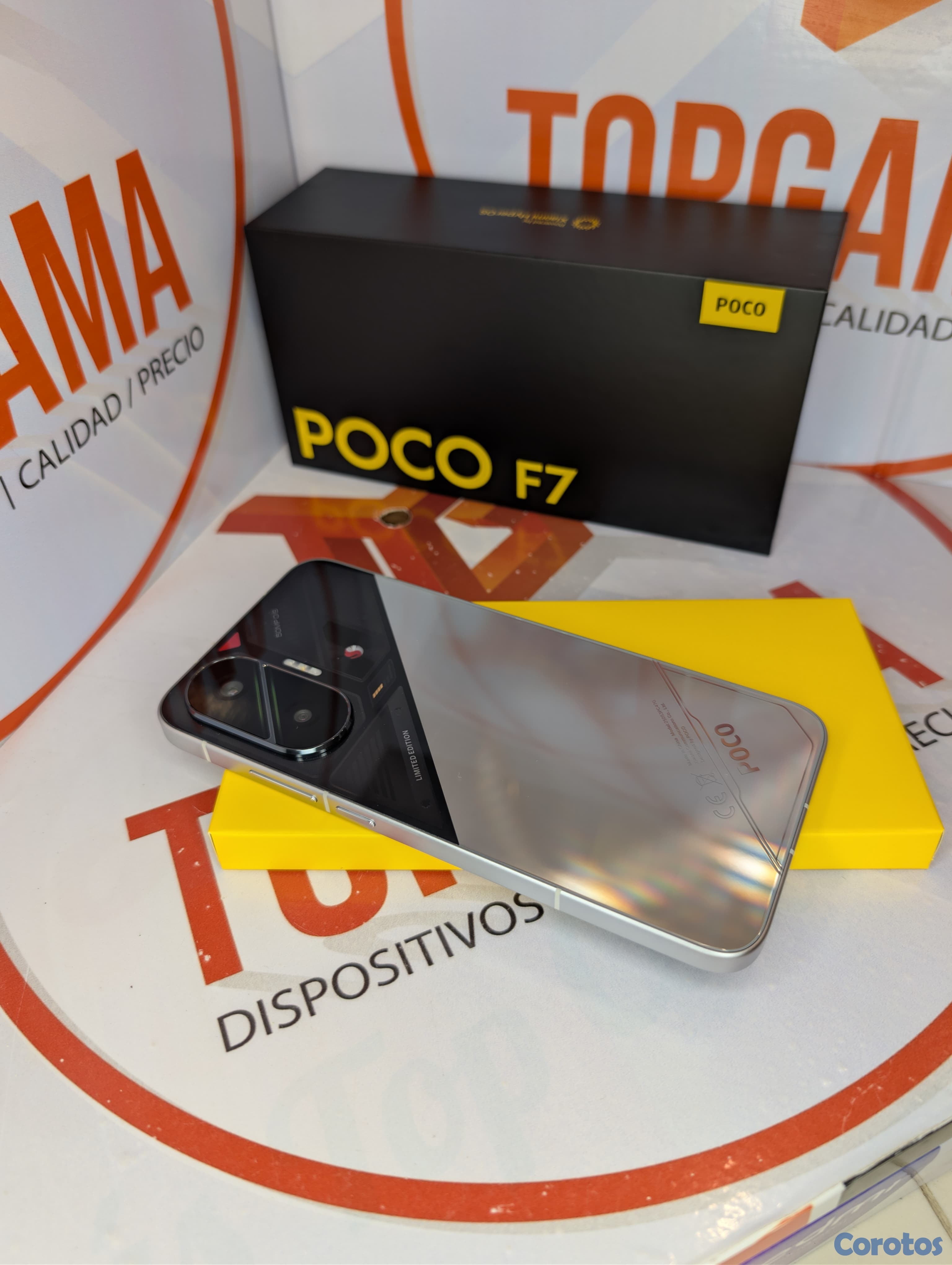 celulares y tabletas - POCO F7 5G, 12GB RAM 512GB ROM 5