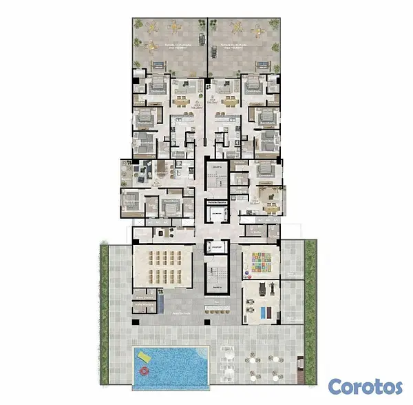 penthouses - Vision tower 2.0 alma rosa I, ph tipo F, diciembre 4