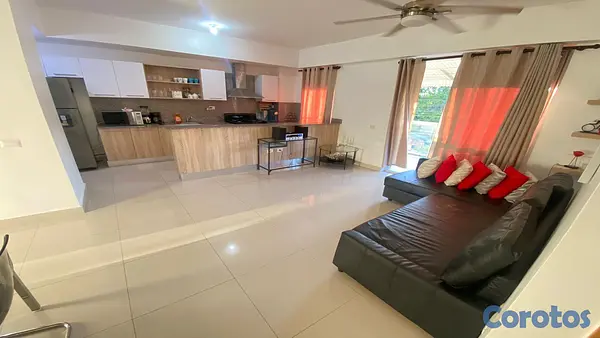 apartamentos - Apartamento Amueblado en Boca Chica 2