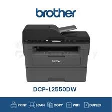 impresoras y scanners - MULTIFUNCION  BROTHER LASER DCPL2550DW B/W,  ESCANER, COPIADORA, IMPRESORA, DUP