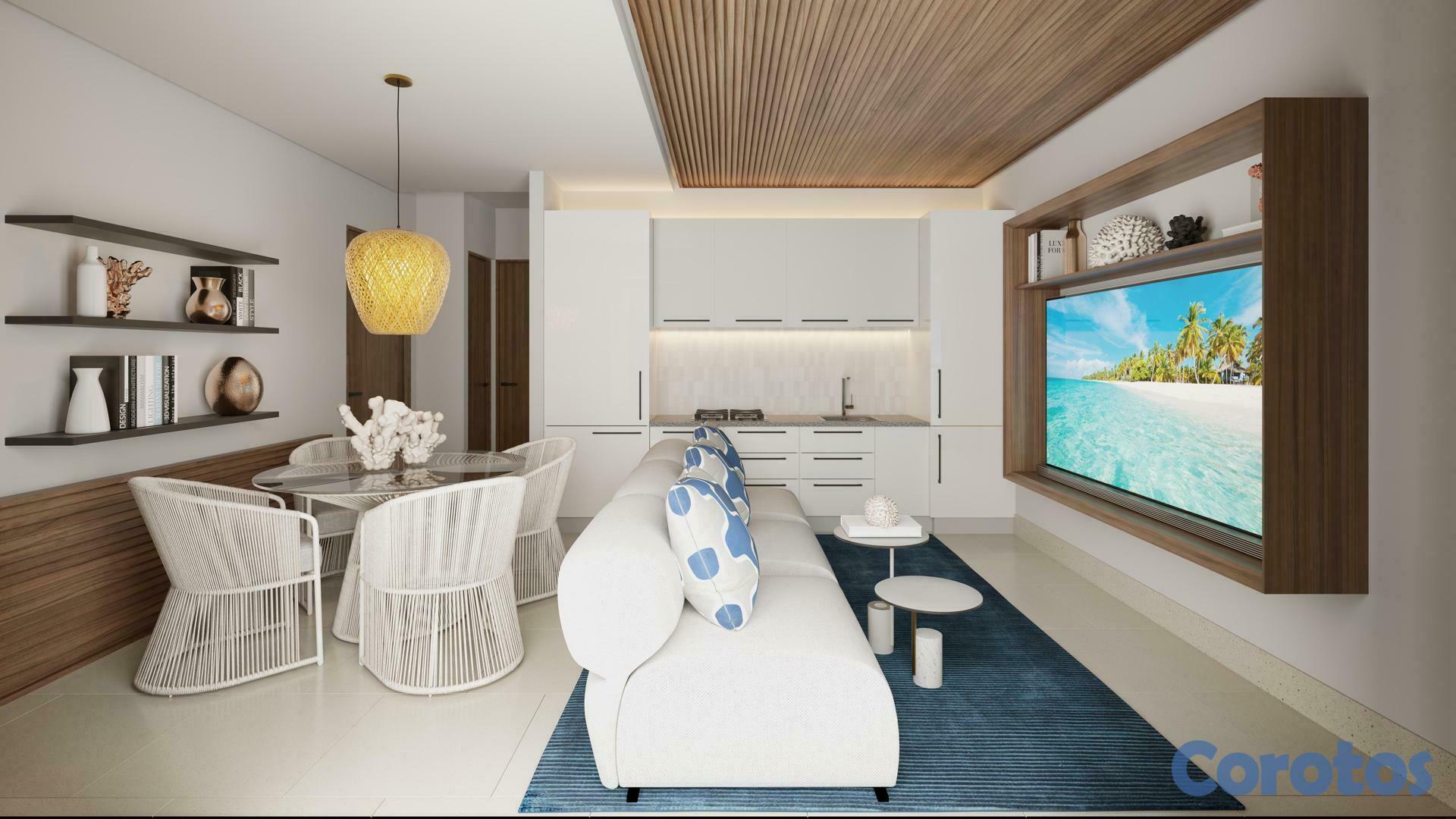 apartamentos - Apartamentos de 2 habitaciones en venta en Vista Cana 3