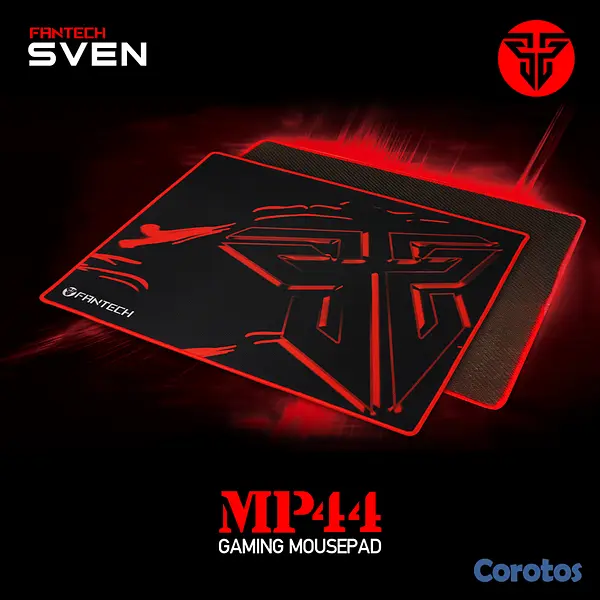computadoras y laptops - MOUSE PAD FANTECH Sven MP44,PARA VERDADEROS JUGADORES  2