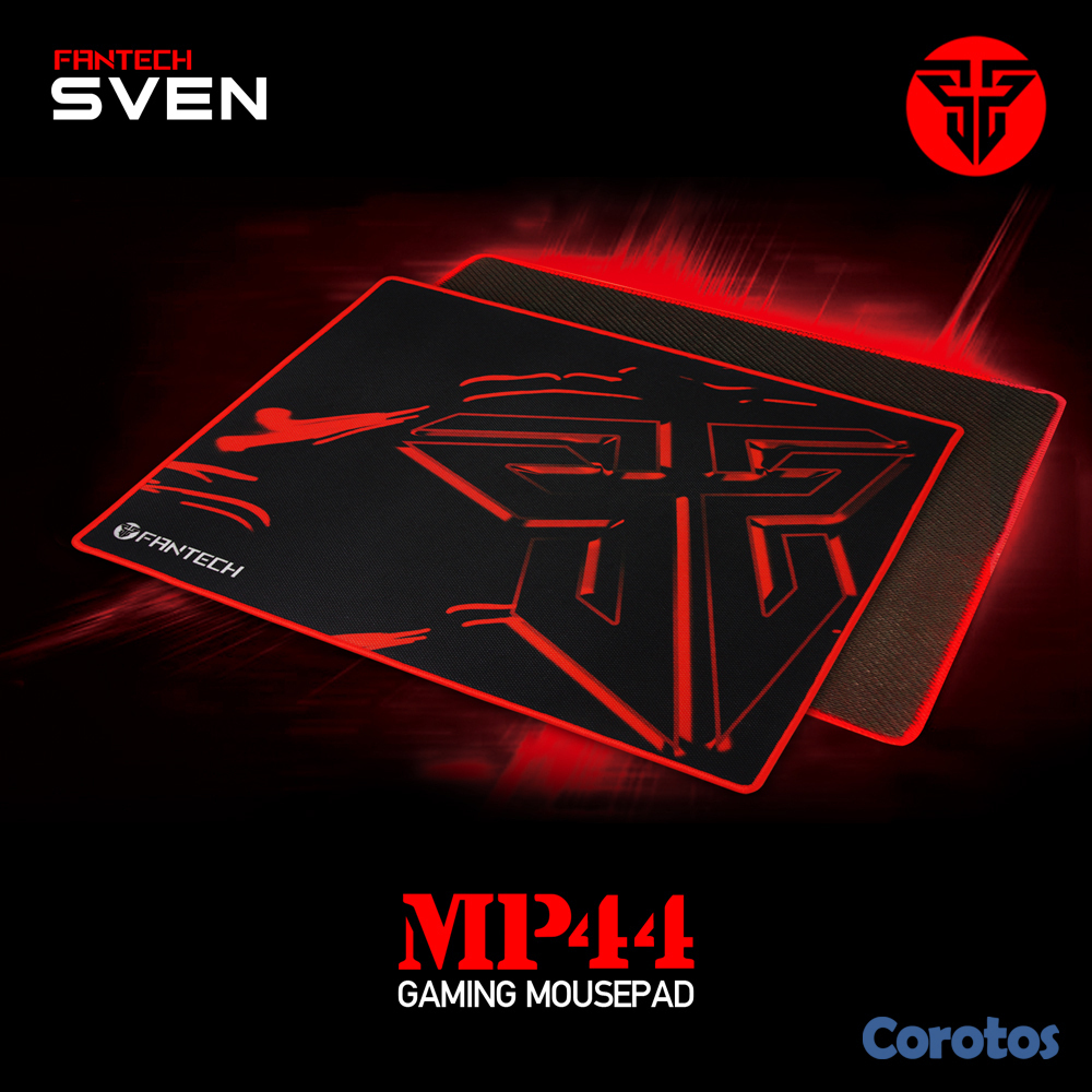 computadoras y laptops - MOUSE PAD FANTECH Sven MP44,PARA VERDADEROS JUGADORES  2