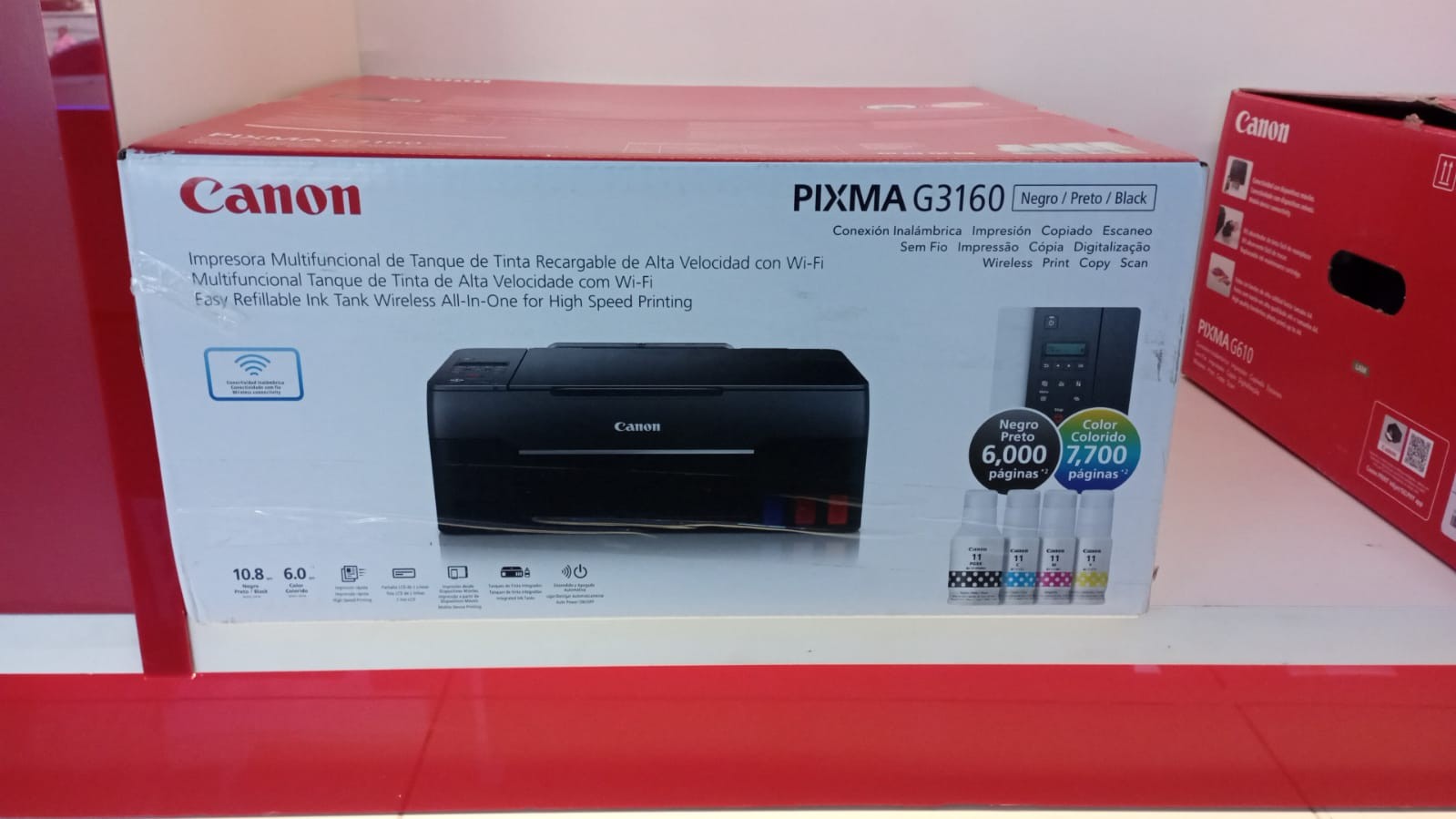 impresoras y scanners - IMPRESORA CANON PIXMA G3160 MEGATANK
