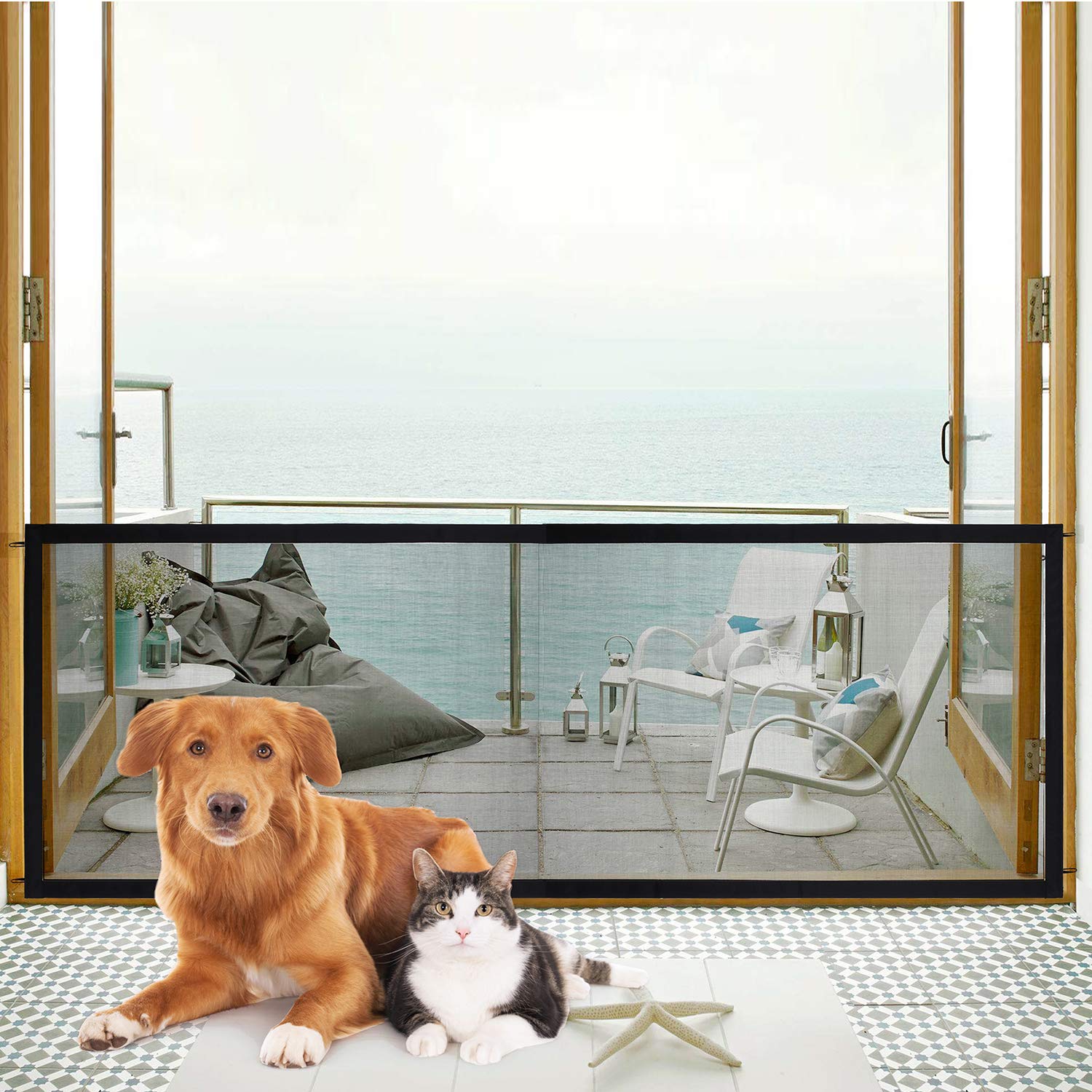 animales y mascotas - Malla de protección de seguridad para mascotas, pu 1