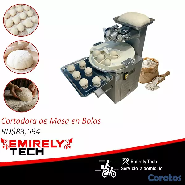 equipos profesionales - Cortadora de masa en bolas maquina para dividir ma 1