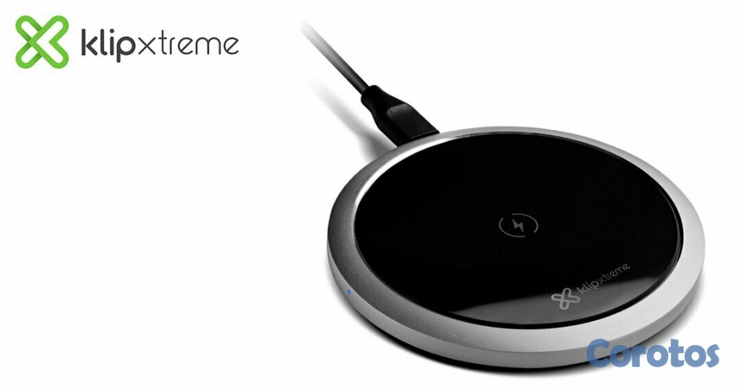 celulares y tabletas - CARGADOR INALAMBRICO KLIPX HALO,CIRCULAR, 10 WATTS,CERTIFICACIÓN QI,PARA CELULAR 3