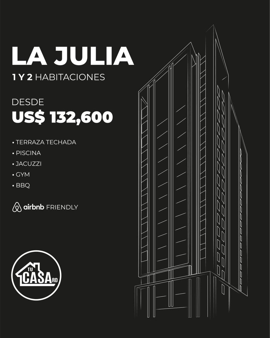 apartamentos - Exclusivo proyecto de 1 y 2 habitaciones en La Julia
