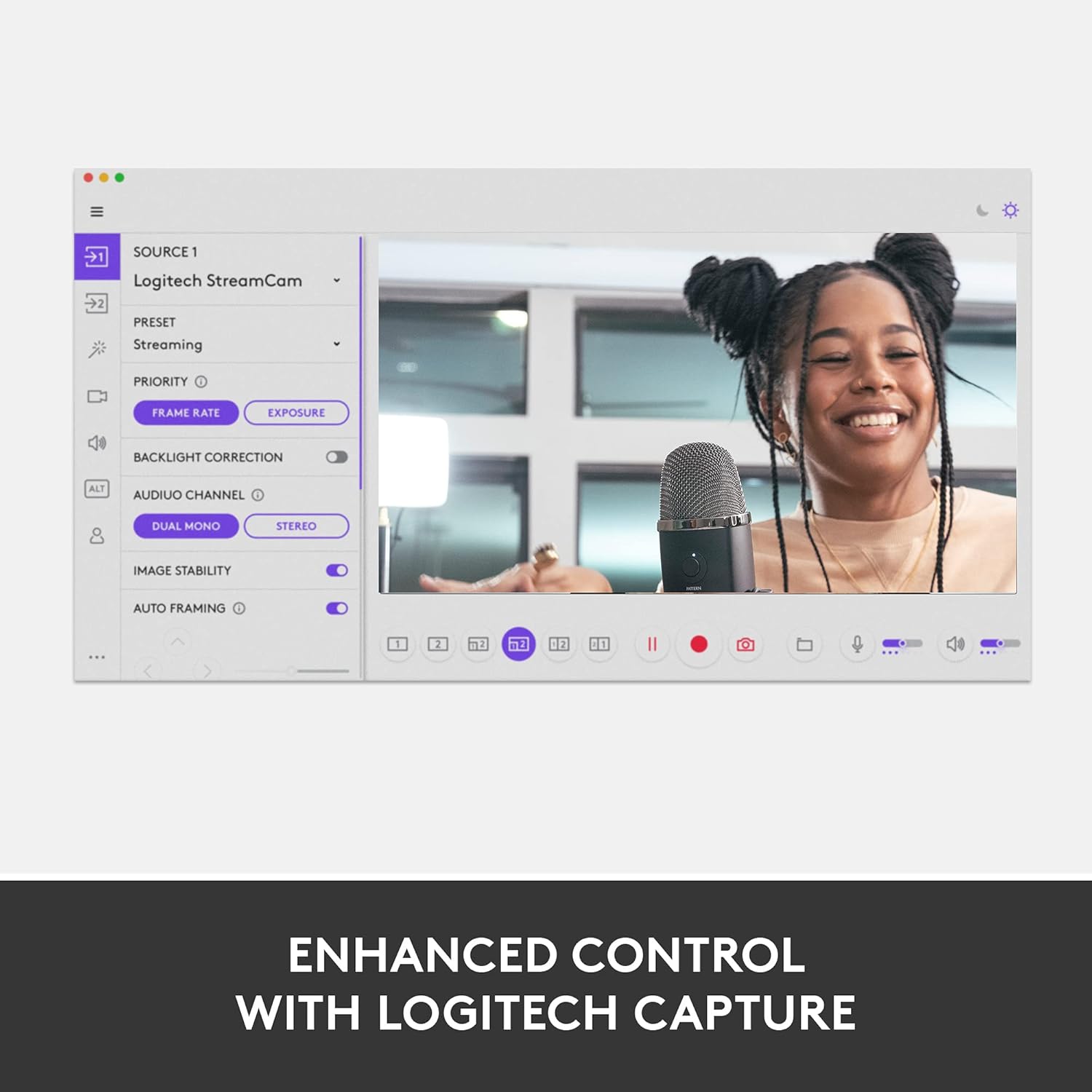 consolas y videojuegos - Logitech para Creadores Cámara Web StreamCam 3